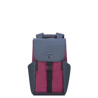 Sac à dos Delsey Securflap 1 compartiment PC 15" Bordeaux