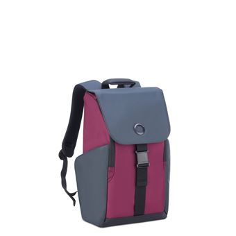 Sac à dos Delsey Securflap 1 compartiment PC 15" Bordeaux