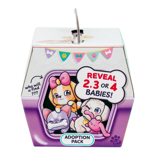 Peluche interactive Little Live Pets Pack d’adoption Mama Surprise Families Modèle aléatoire