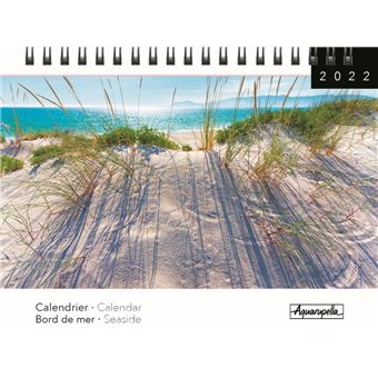 Calendrier Bureau Pictura 2022 Bord de mer