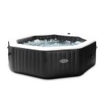 Spa gonflable PureSpa Carbone octogonal Bulles et Jets 6 places - Intex