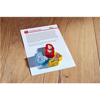 Jeu de société Haba Calendrier de l'avent à jouer Noël chez les ours
