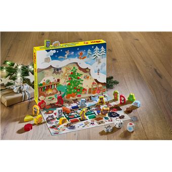 Jeu de société Haba Calendrier de l'avent à jouer Noël chez les ours