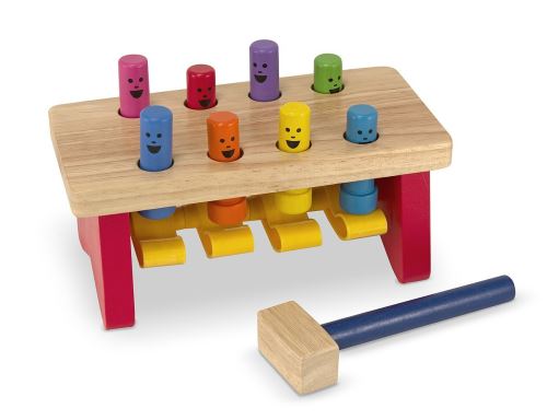 Banc à marteler de luxe Melissa et Doug