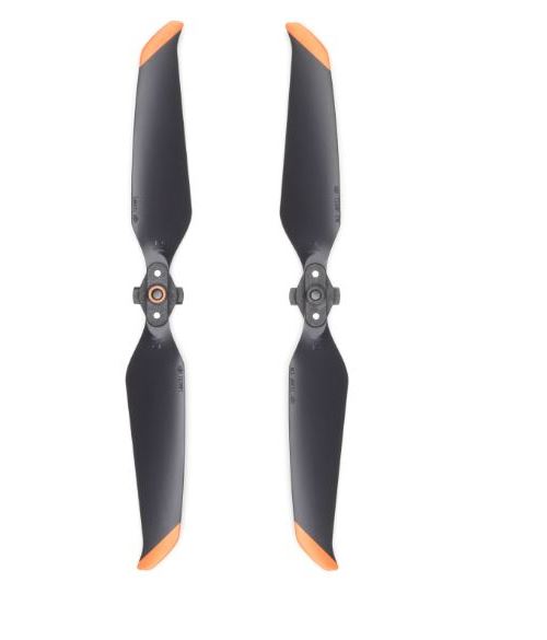Hélices à faible bruit DJI pour drone Air 2S et Mavic Air 2 Noir et Orange