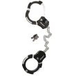 Menottes Antivol Master Lock Street Cuff en acier chromé Noir