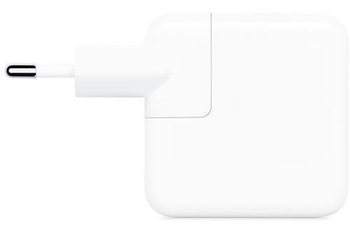 Adaptateur secteur Apple USB‑C 30 Watts Blanc
