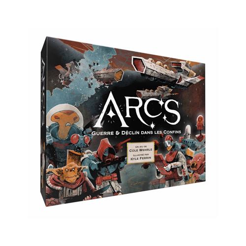 Jeu de stratégie Matagot Arcs Guerre & Déclin dans les Confins