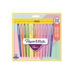 Set de 12 Stylos feutres Papermate Flair Pastel Couleurs assorties