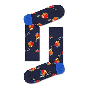 Chaussettes hautes et mi-bas Happy Socks Have a toast Taille 36-40