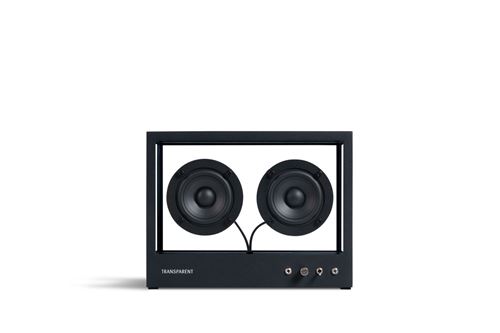Transparent Small Speaker Black - Image 2