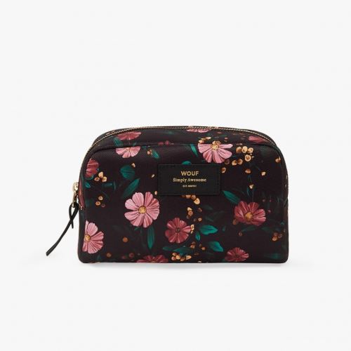Trousse de toilette Wouf Fleurs Noirs Grande Beauté