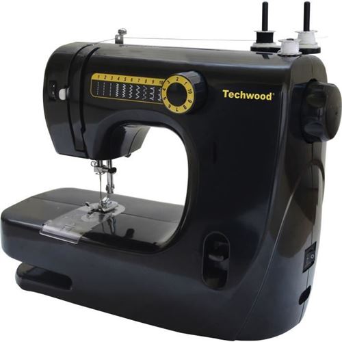 Machine à coudre Techwood TMAC-1096 9 W Noir