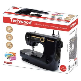 Machine à coudre Techwood TMAC-1096 9 W Noir