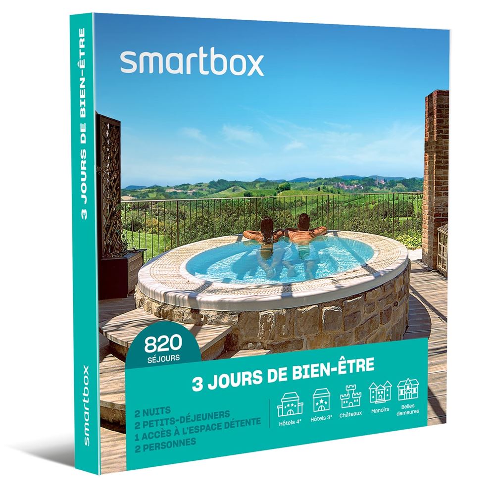 Coffret cadeau Smartbox 3 jours insolites en tente Bohême dans les Causses  du Quercy - - Coffret Cadeau Séjour