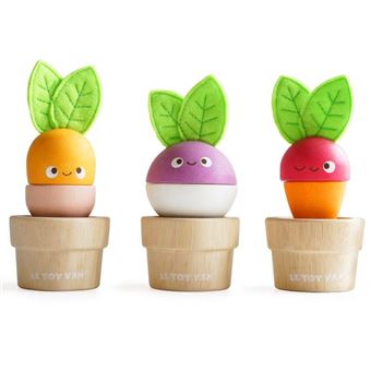 Jouet en bois Le Toy Van Légumes empilables