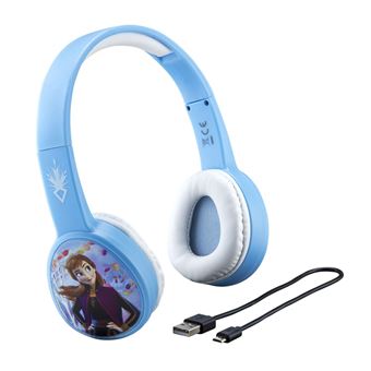 Jeu éducatif et électronique Ekids Casque Bluetooth Kidsafe BT La Reine des Neiges