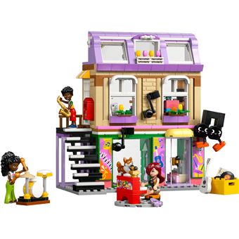 LEGO® Friends 42653 Le magasin de musique et l’appartement