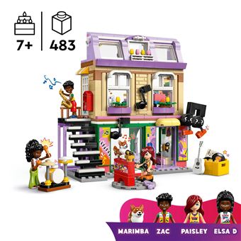 LEGO® Friends 42653 Le magasin de musique et l’appartement