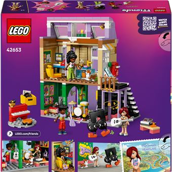 LEGO® Friends 42653 Le magasin de musique et l’appartement