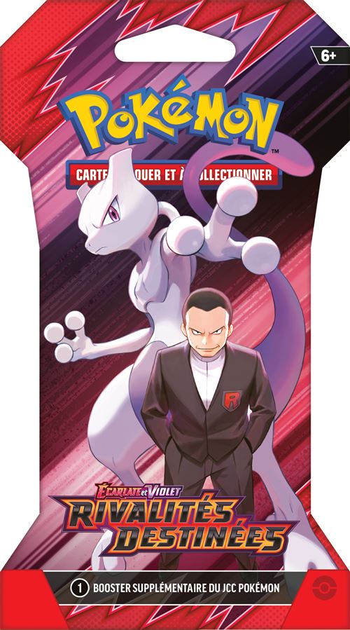 Carte à collectionner Pokémon EV10 Booster Sleeve Modèle aléatoire