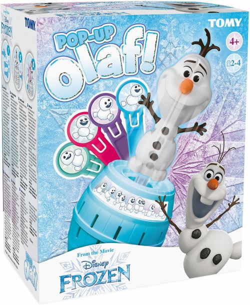 Tomy jeu pop-up Frozen II junior blanc/bleu