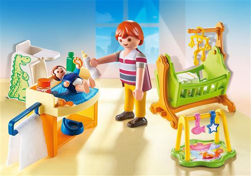 Playmobil Dollhouse 5304 Chambre De Bebe Playmobil Achat Prix Fnac