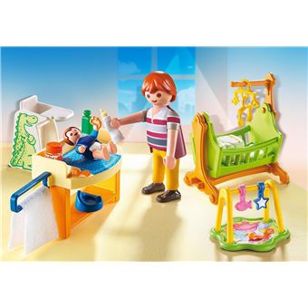 Playmobil dollhouse chambre bébé 70210