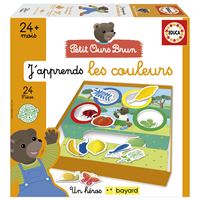 NATHAN Clic'Educ La Ferme – Jeu éducatif D'association Des Couleurs Pour Enfants Dès 2 Ans, Motricité Fine Et Créativité, 16 Planches D'activités