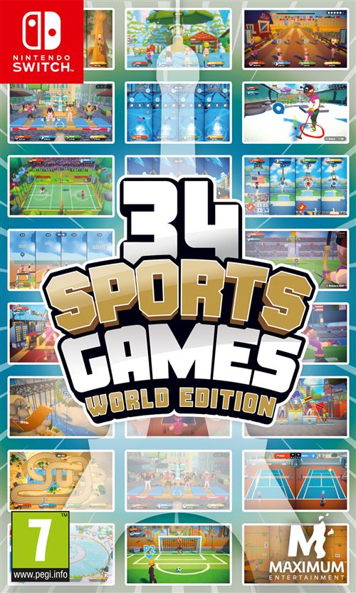 34 Sports Games World Edition Nintendo Switch