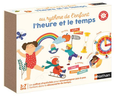 Jeu découverte Nathan Au rythme de l'enfant L'heure et le temps