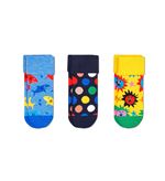 Pack de 3 paires de chaussettes hautes Happy Socks Animal Taille 0-6 mois