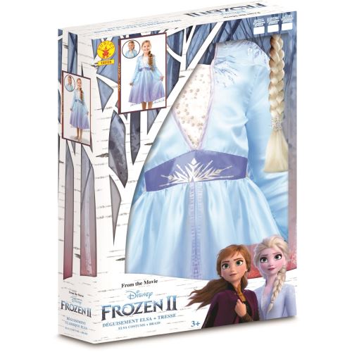 Robe Reine Des Neiges Pour Poupée 35-45 Cm – Tissu Doux, Coutures Soignées, Cadeau Anniversaire Idéal