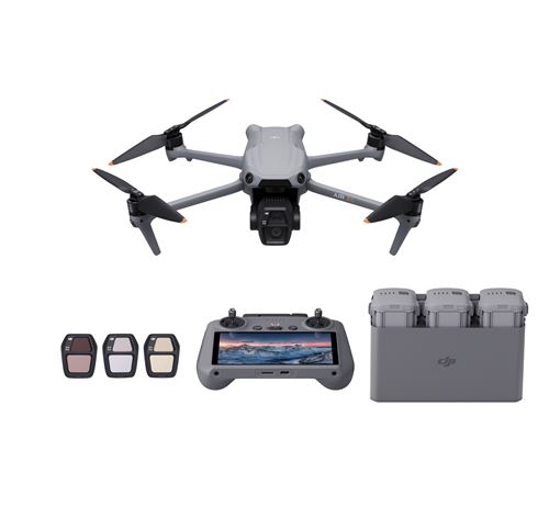 Drone Dji Air 3S Fly More Combo RC 2 Gris et noir