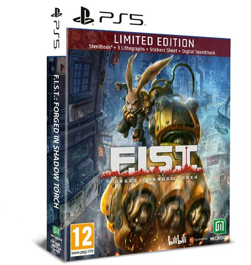 Pochette avant du jeu F.I.S.T Forged In Shadow Torch Edition Limitée PS5