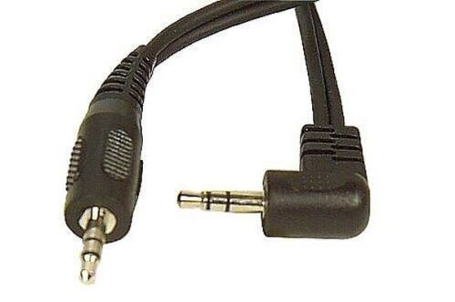 System-S Câble 4 Pôles Jack 3,5 Mm Vers Jack 3,5 Mm Coudé à