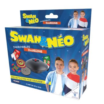 Jeu scientifique Megagic Incroyables illusions d'optique Néo et Swan