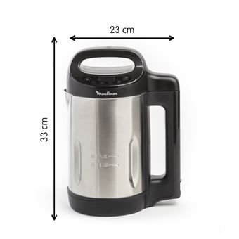 Blender Moulinex Chauffant My Daily Soup LM542810 1000 W Noir Reconditionné