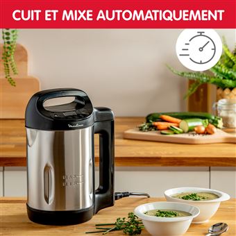 Blender Moulinex Chauffant My Daily Soup LM542810 1000 W Noir Reconditionné