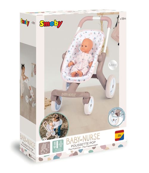 Poussette Pop Smoby Baby Nurse