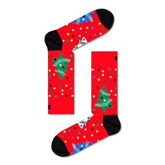 Chaussettes hautes et mi-bas Happy Socks Happy Holidays Taille 41-46