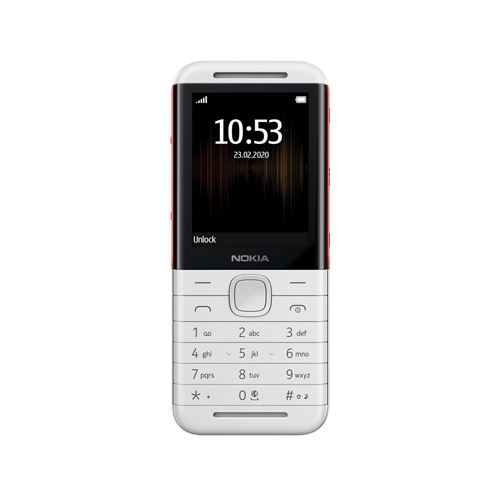 Smartphone Nokia 5310 2.4 Double SIM 16 Mo Blanc et rouge