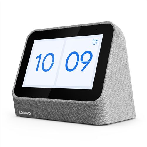 Horloge intélligente avec station d'accueil Lenovo 2 Gris chiné
