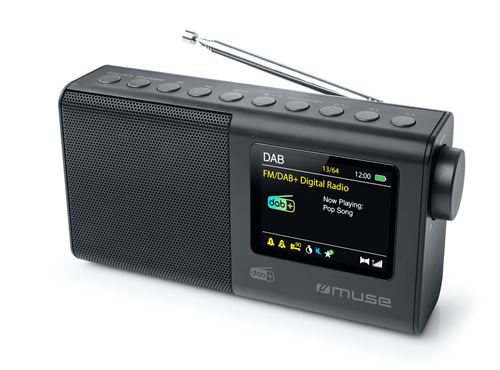 Radio Portable MUSE M-117 DB – DAB/DAB+/FM, Écran TFT 2.8'', Alarme - vue 6