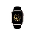 Apple Watch Series 7 boîtier Aluminium 41 mm avec bracelet Noir Reconditionné Grade A Reborn