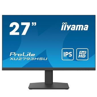 Ecran PC Iiyama ProLite XUB2793HSU-B4 27" LED Noir mat