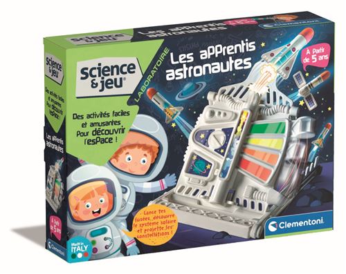 Jeu de sciences et d'expérience Clementoni Les Apprentis astronautes