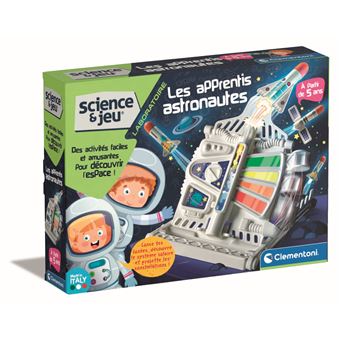 Jeu de sciences et d'expérience Clementoni Les Apprentis astronautes