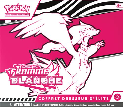 Acheter Carte à collectionner Pokémon Coffret Dresseur d'Elite Flamme Blanche État correct - 128,79 € Carte à collectionner Pokémon Coffret Dresseur d'Elite Flamme Blanche État correct - reconditionné disponible sur Fnac