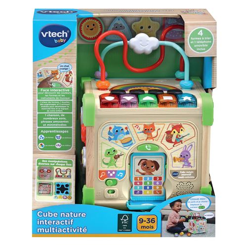 Cube nature interactif Vtech Baby multi-activités